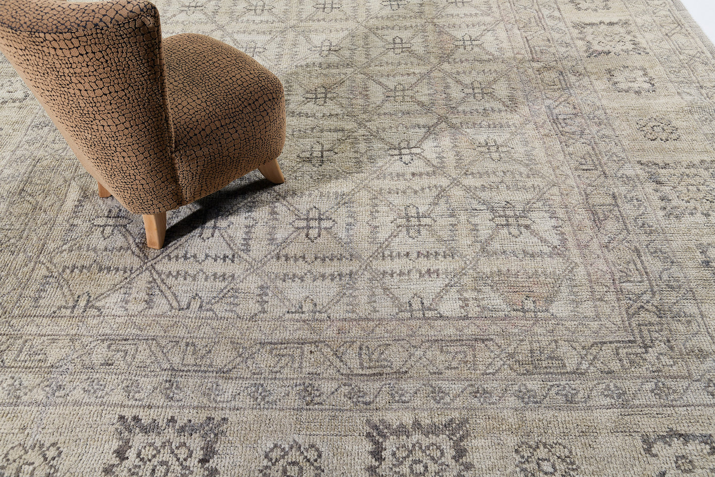 Hazar, Domicile Collection, Pale Earth - styled in room setting [#1]