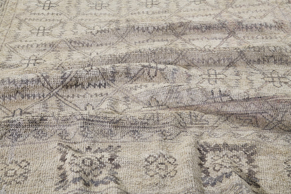 Hazar, Domicile Collection, Pale Earth - reverse side showing construction [#1]