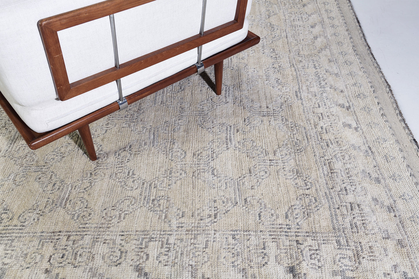 Pamirs, Domicile Collection, Rose Fade - styled in room setting