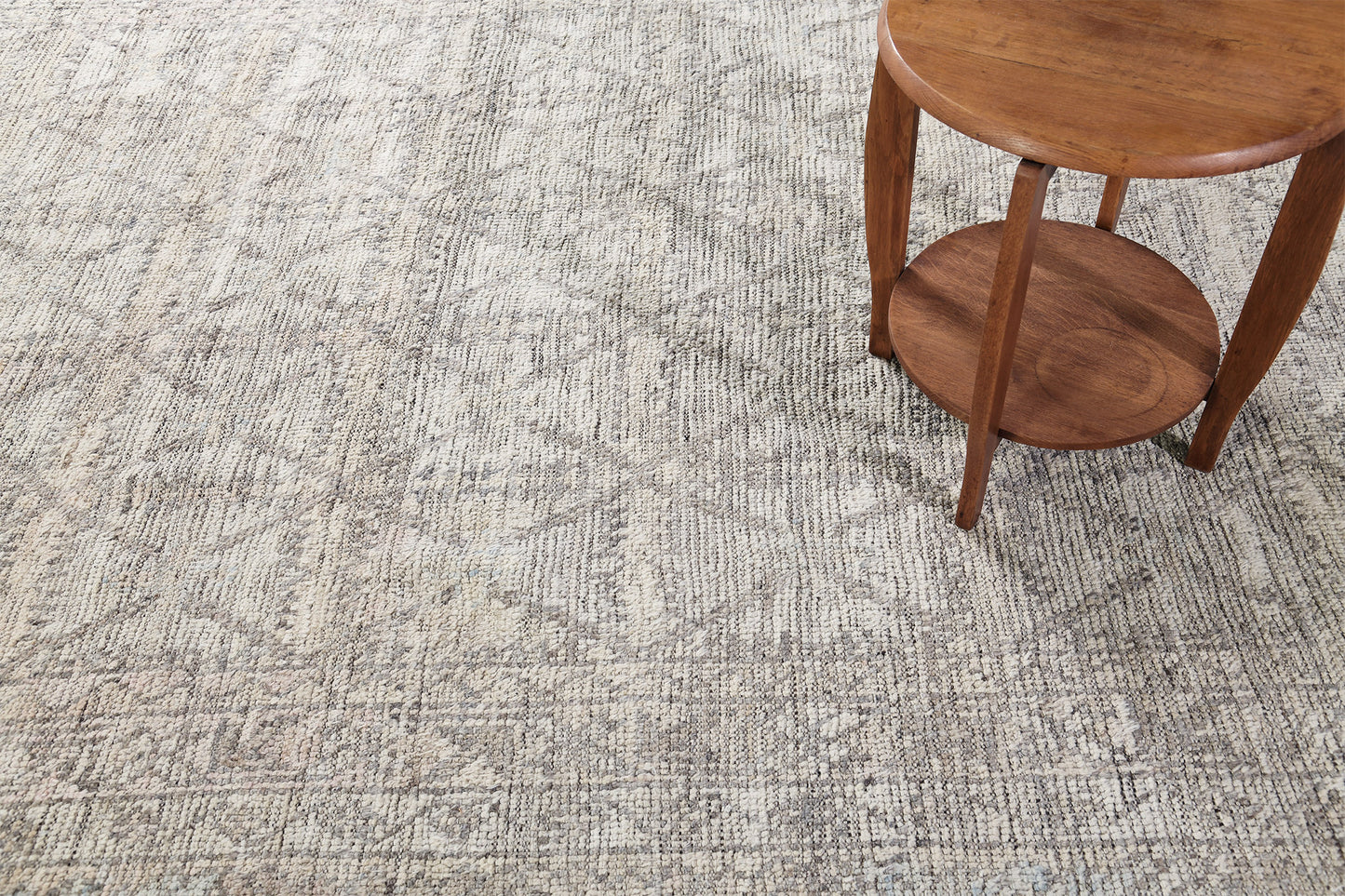 Hazar, Domicile Collection, Pale Earth - close-up of weave texture and pile [#2]