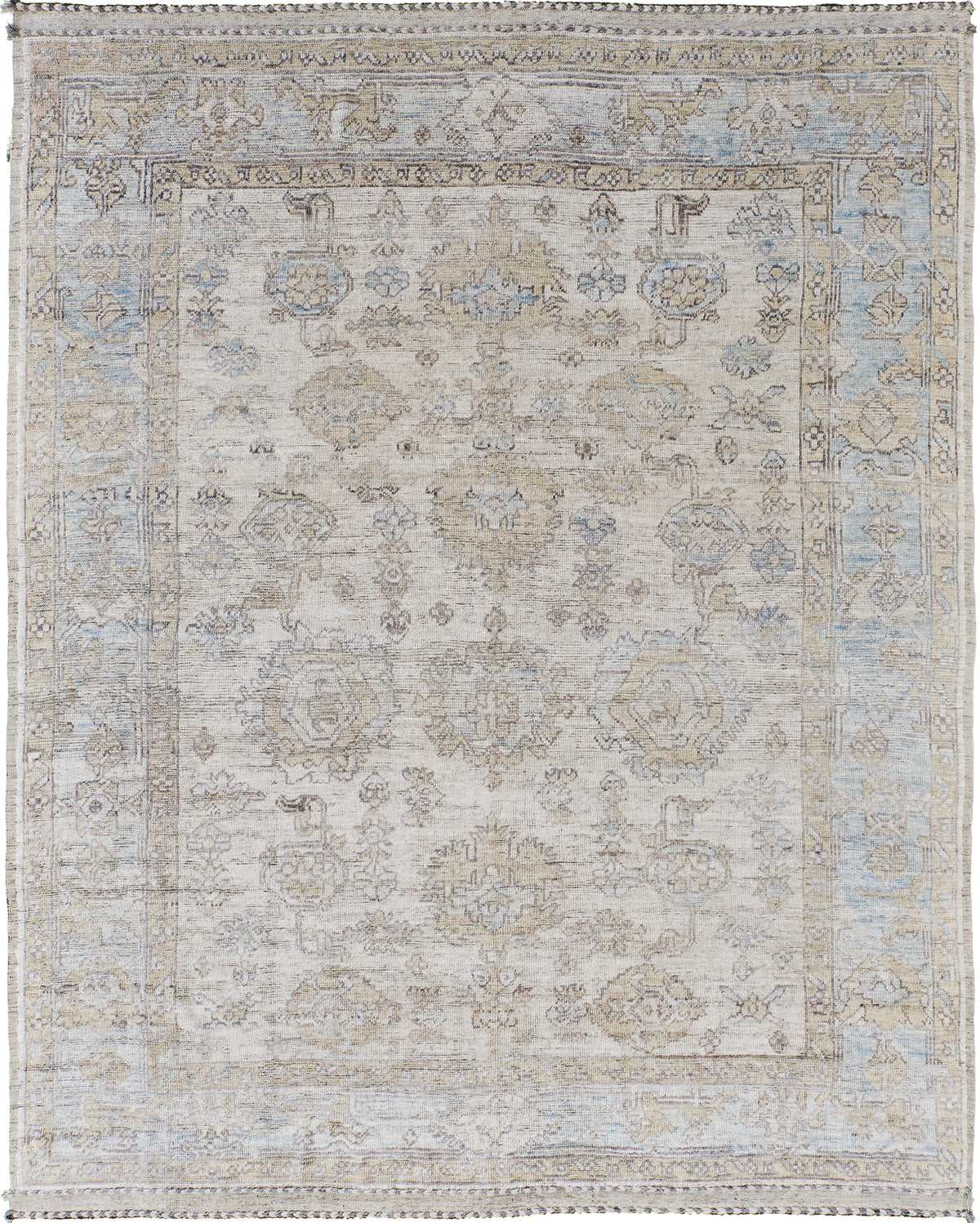 Oushak PQ2, Domicile Collection - one-of-a-kind handmade area rug [#2]