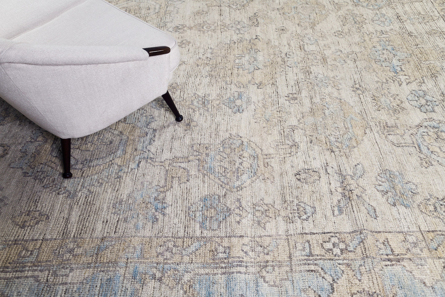 Oushak PQ2, Domicile Collection - overhead flat lay view [#2]