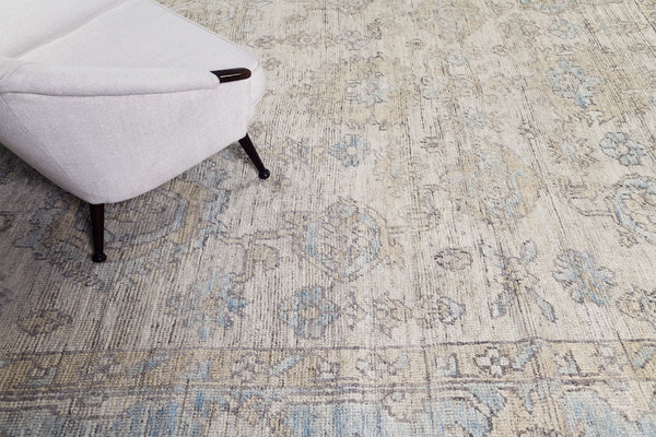 Oushak PQ2, Domicile Collection - overhead flat lay view [#2]