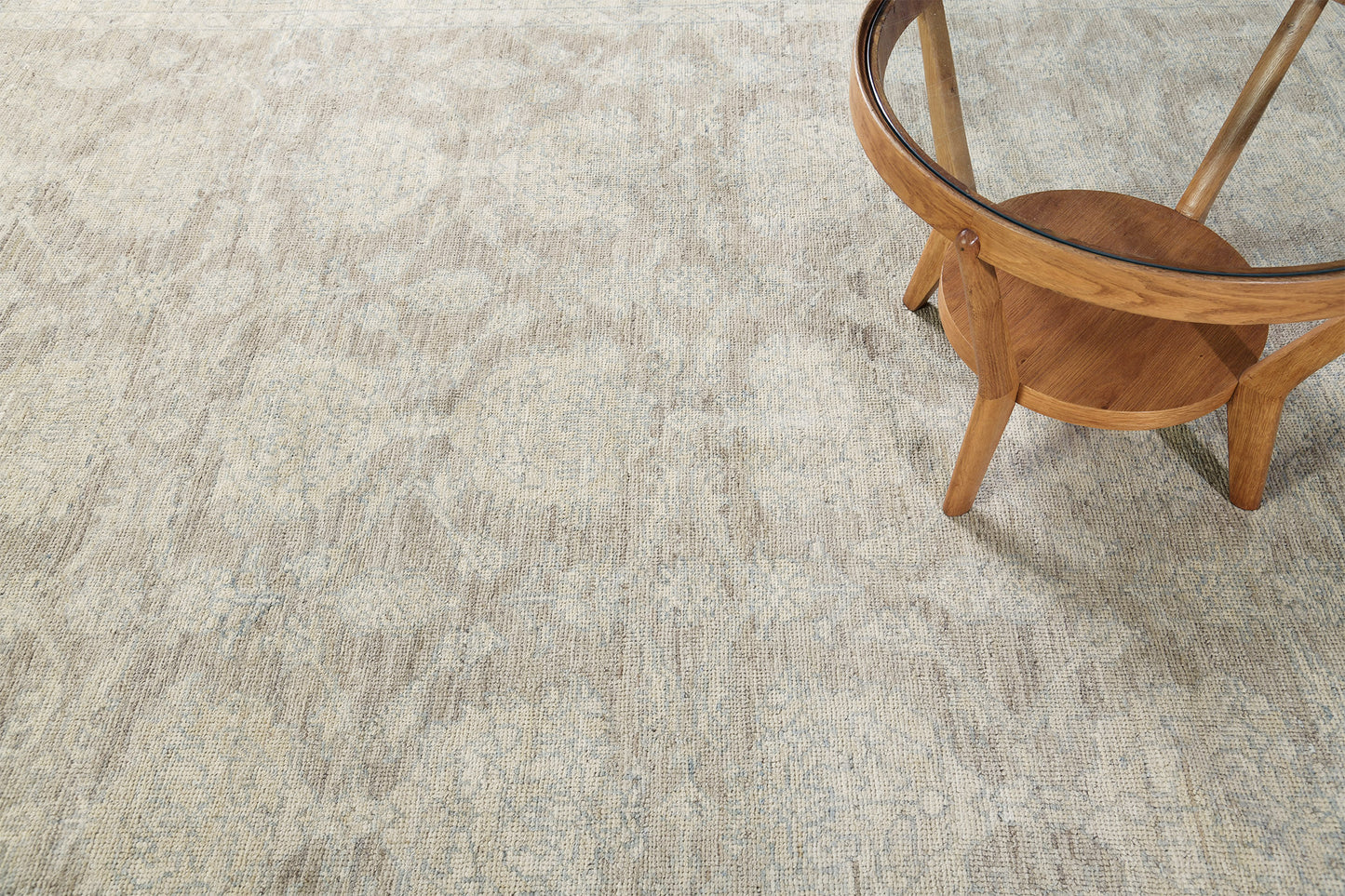 Bakhshayesh, Domicile Collection - close-up of weave texture and pile [#9]