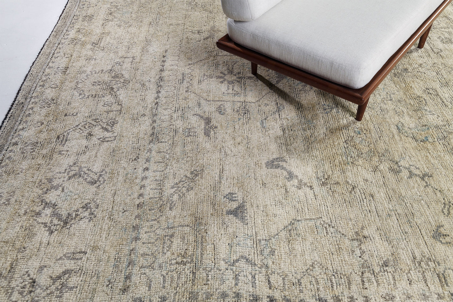 Pegah, Domicile Collection - close-up of weave texture and pile [#3]