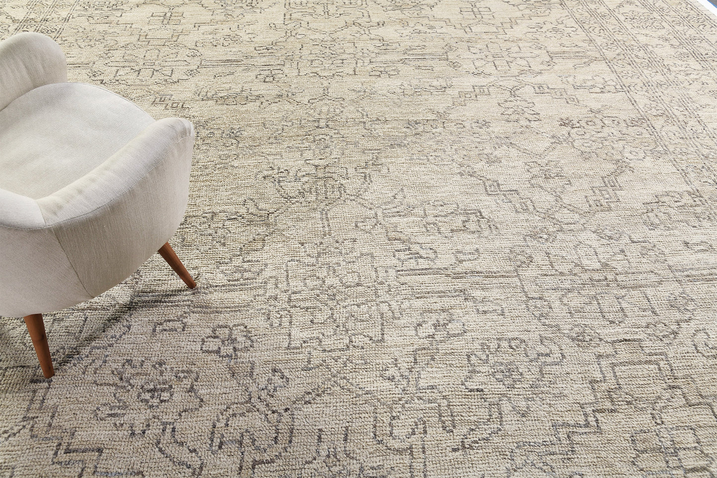 Mahtab, Domicile Collection - close-up of weave texture and pile [#3]