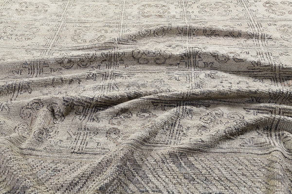 Delpzir, Domicile Collection, Ivory Umbra - full length showing color variation