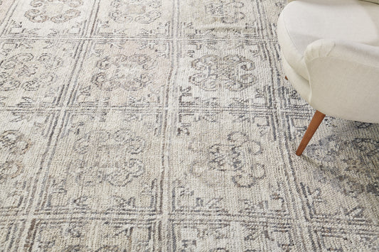 Delpzir, Domicile Collection, Ivory Umbra - overhead flat lay view