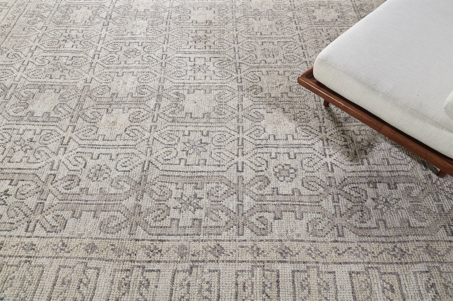 Shanbalileh, Domicile Collection, Umbra Mist - overhead flat lay view