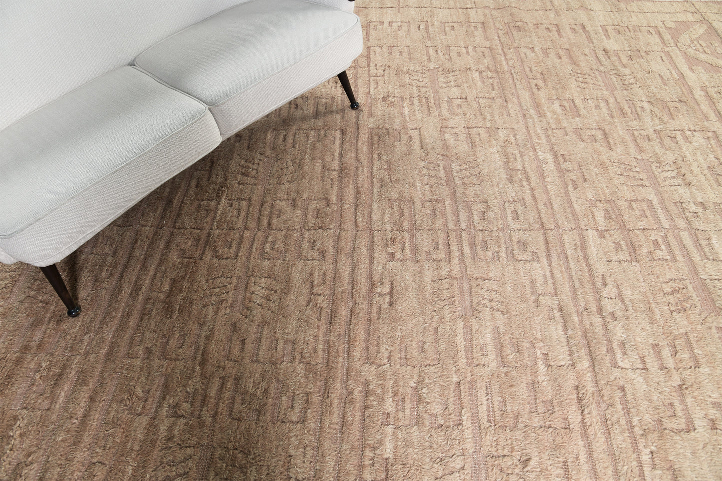 Blomstra, Kust Collection, Coral - overhead flat lay view