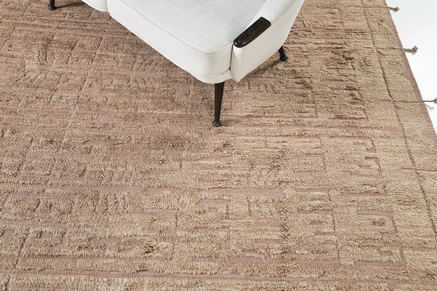 Blomstra, Kust Collection, Coral - detailed border and fringe