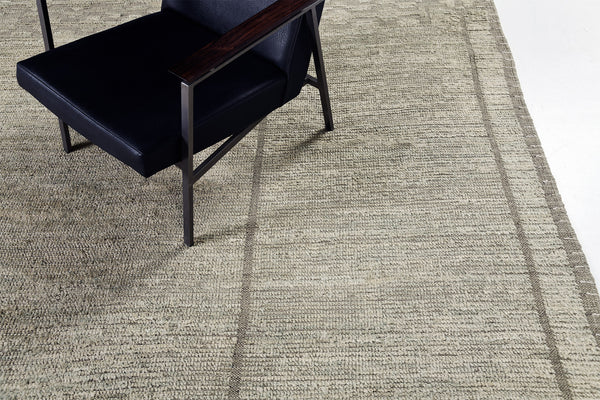 Udad, Nomad Collection, Natural - detailed border and fringe