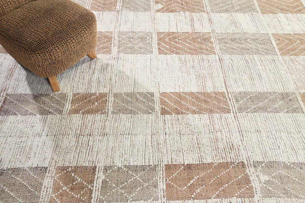 Tavsot, Nomad Collection, Natural Rust - full length showing color variation