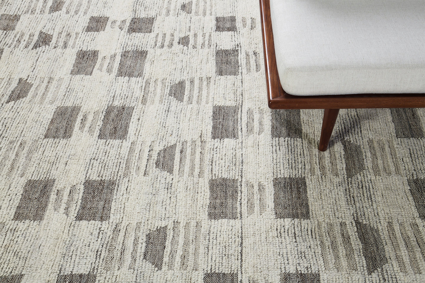 Fisilda, Nomad Collection, Ivory Natural - detailed border and fringe [#3]