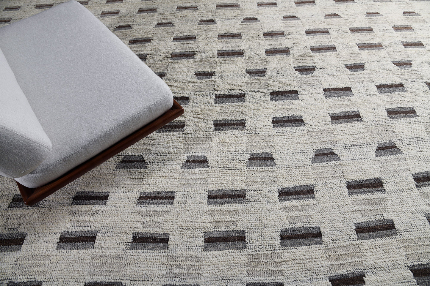 Fisilda, Nomad Collection, Ivory Natural - detailed border and fringe [#4]
