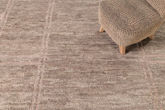 Meddur, Nomad Collection, Brown Clay - overhead flat lay view