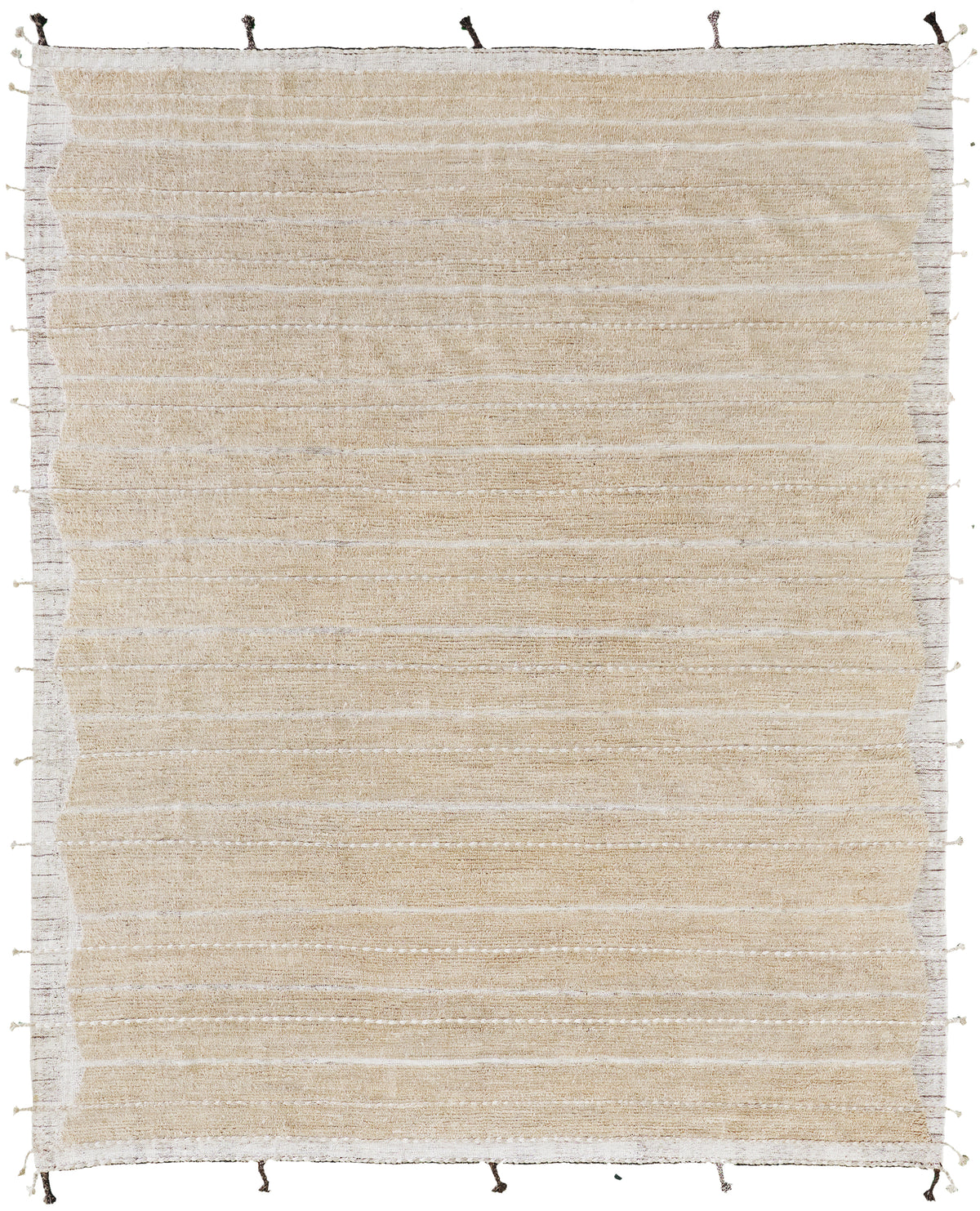 Abrolhos, Haute Bohemian, Wheat - one-of-a-kind handmade area rug [#2]