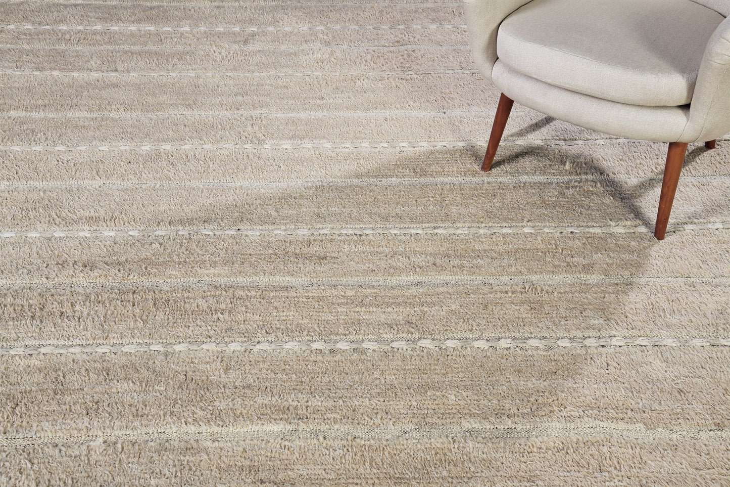 Abrolhos, Haute Bohemian, Wheat - styled in room setting [#4]