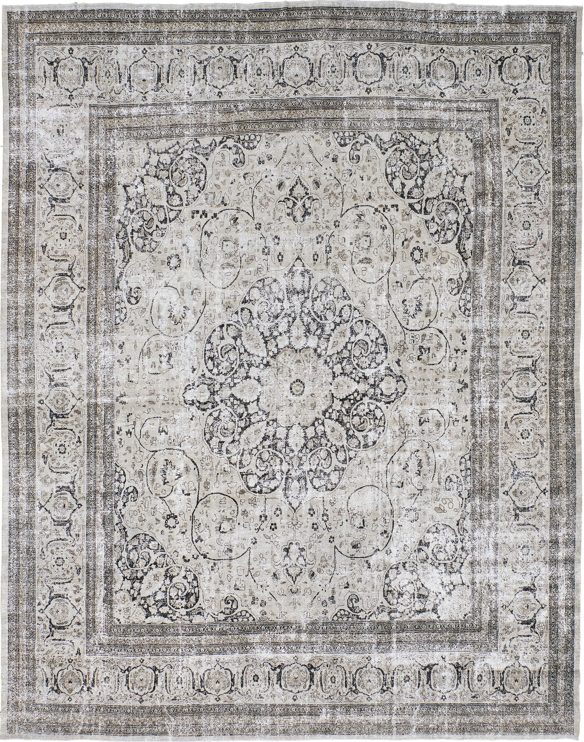 Antique Persian Tabriz - one-of-a-kind handmade area rug [#29]