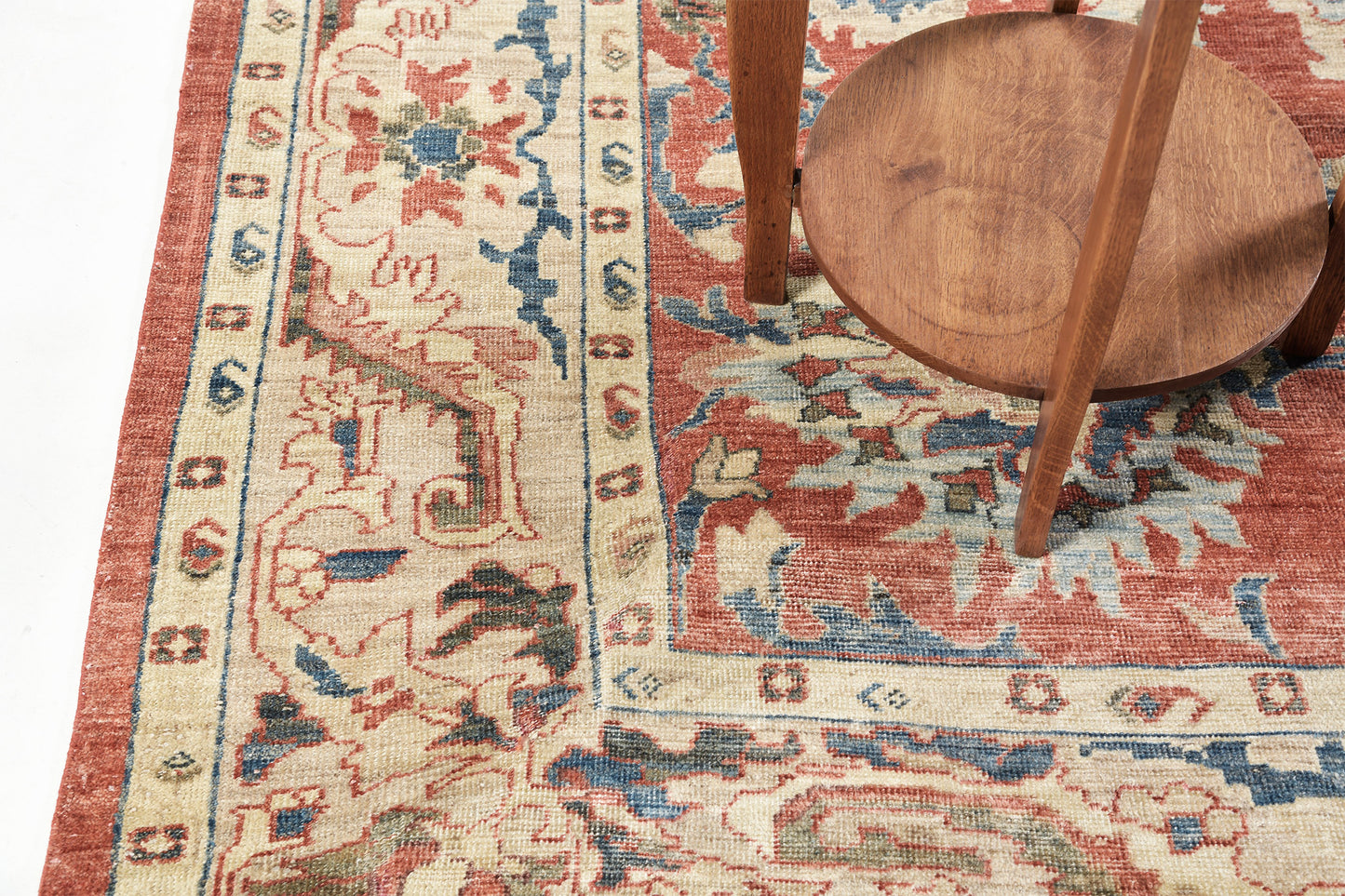 Sultanabad, Sultanabad Collection - detailed border and fringe [#24]