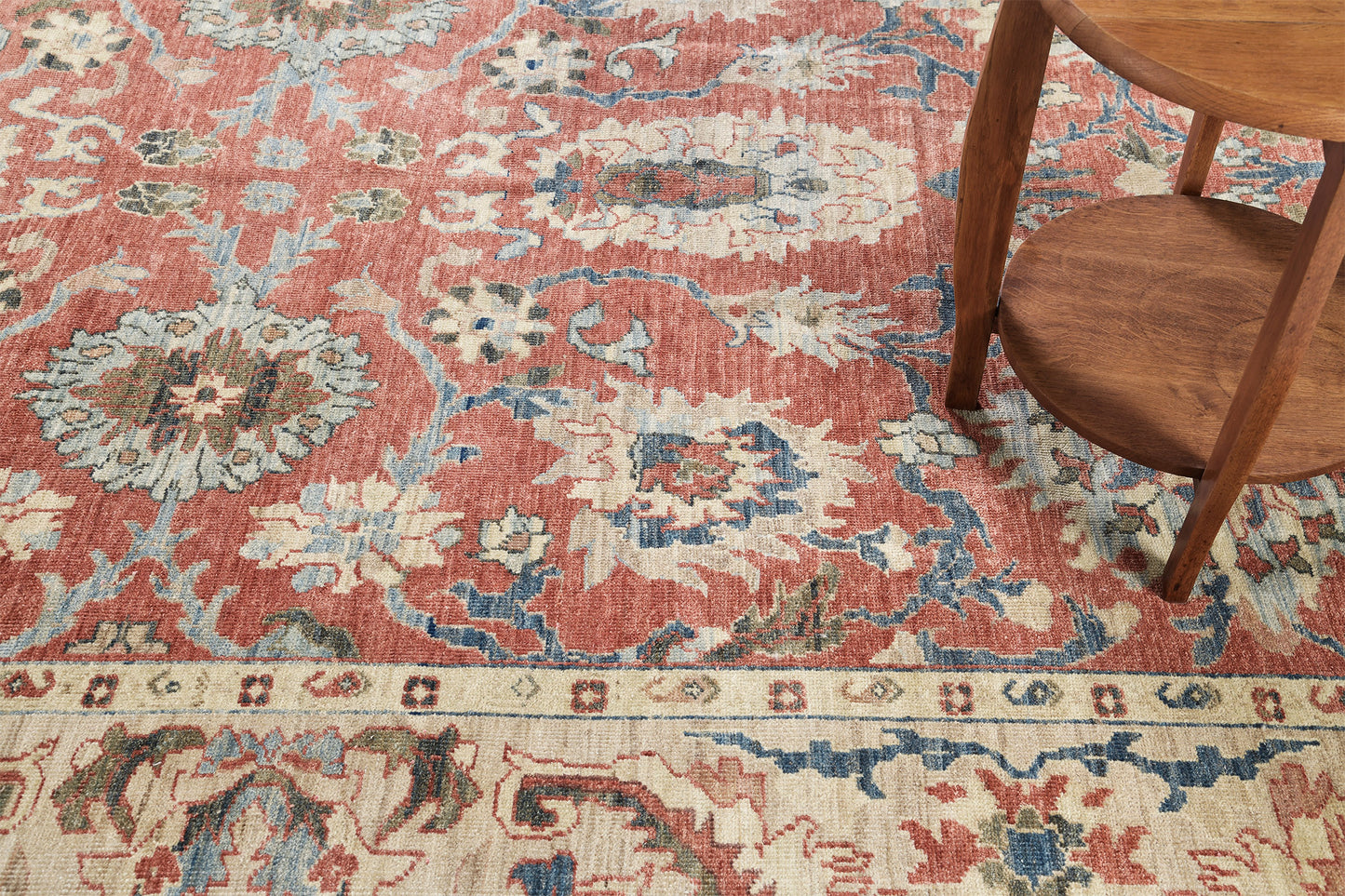 Sultanabad, Sultanabad Collection - close-up of weave texture and pile [#24]