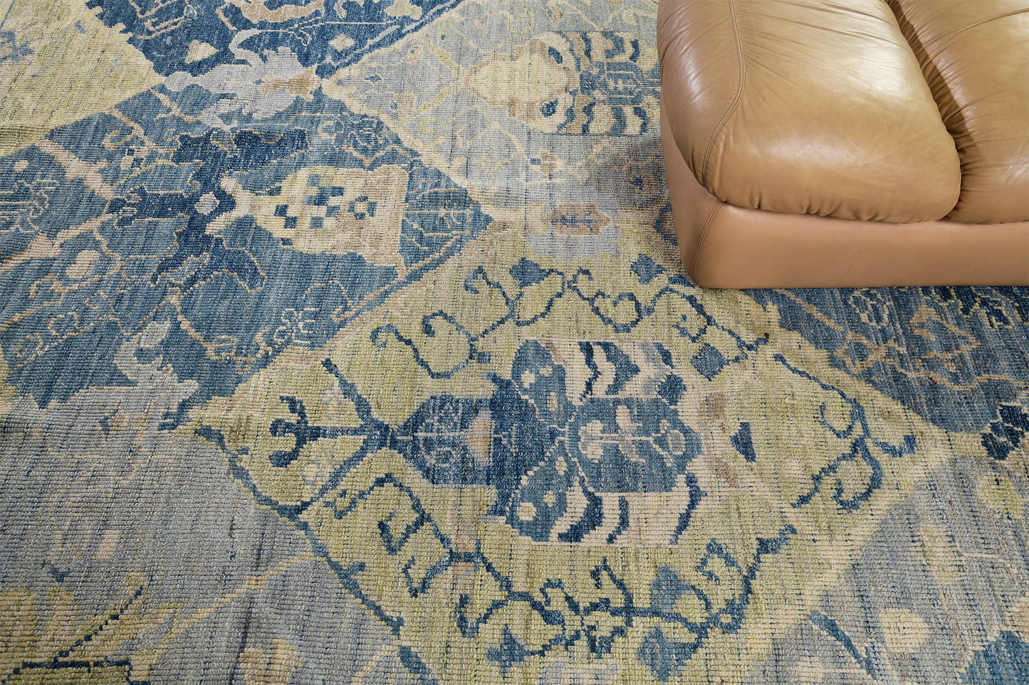 Sultanabad, Sultanabad Collection - close-up of weave texture and pile [#23]