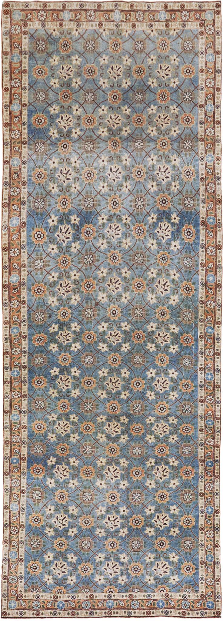 Vintage Persian Varamin Runner