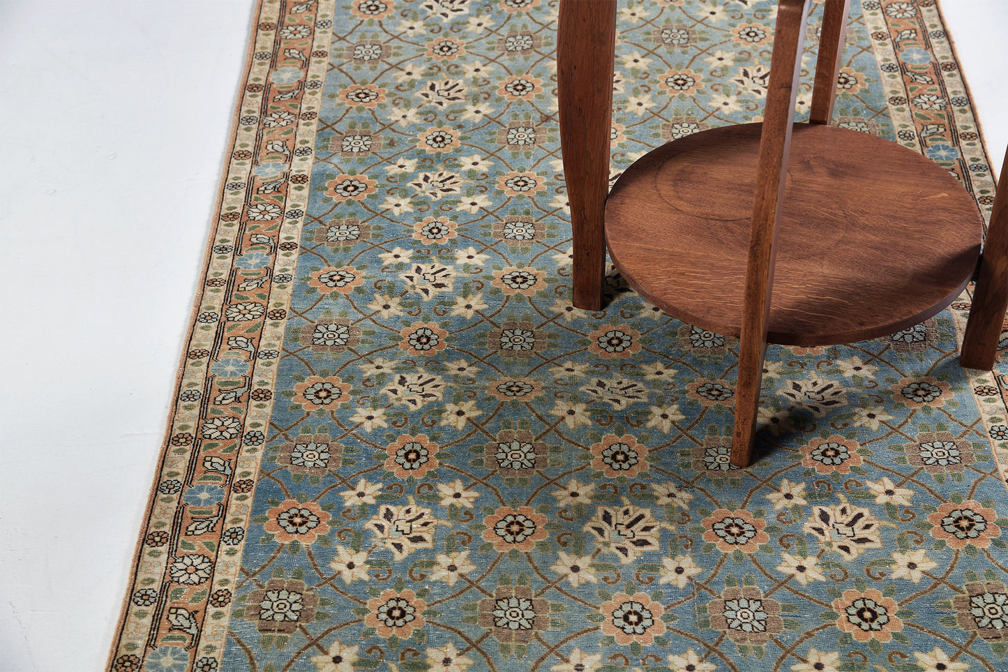 Vintage Persian Varamin Runner