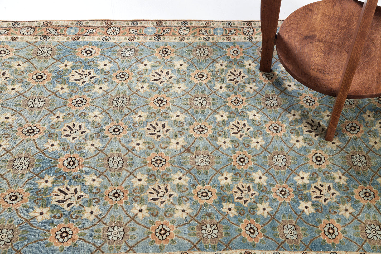 Vintage Persian Varamin Runner