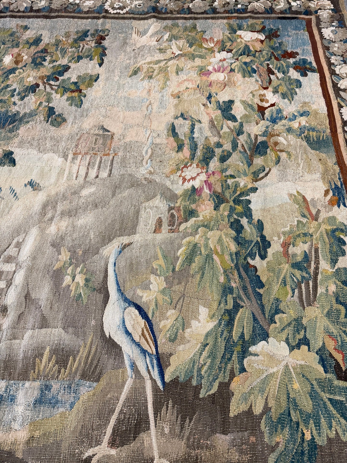 17th Century Antique Flemish Tapestry