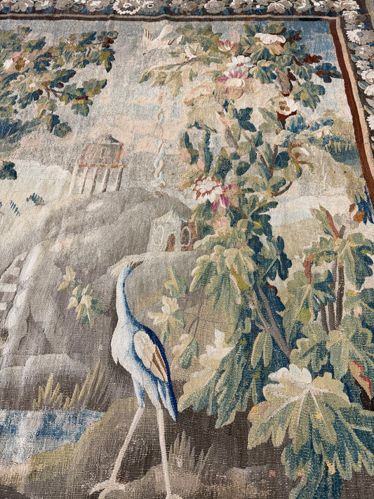 17th Century Antique Flemish Tapestry