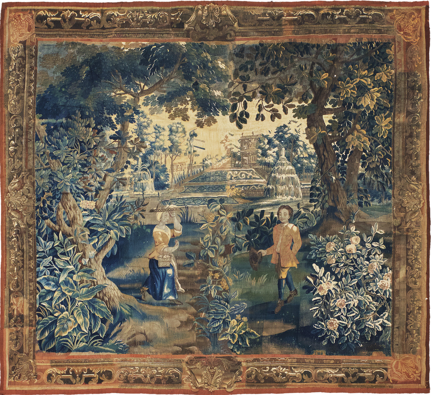 Antique Flemish Tapestry