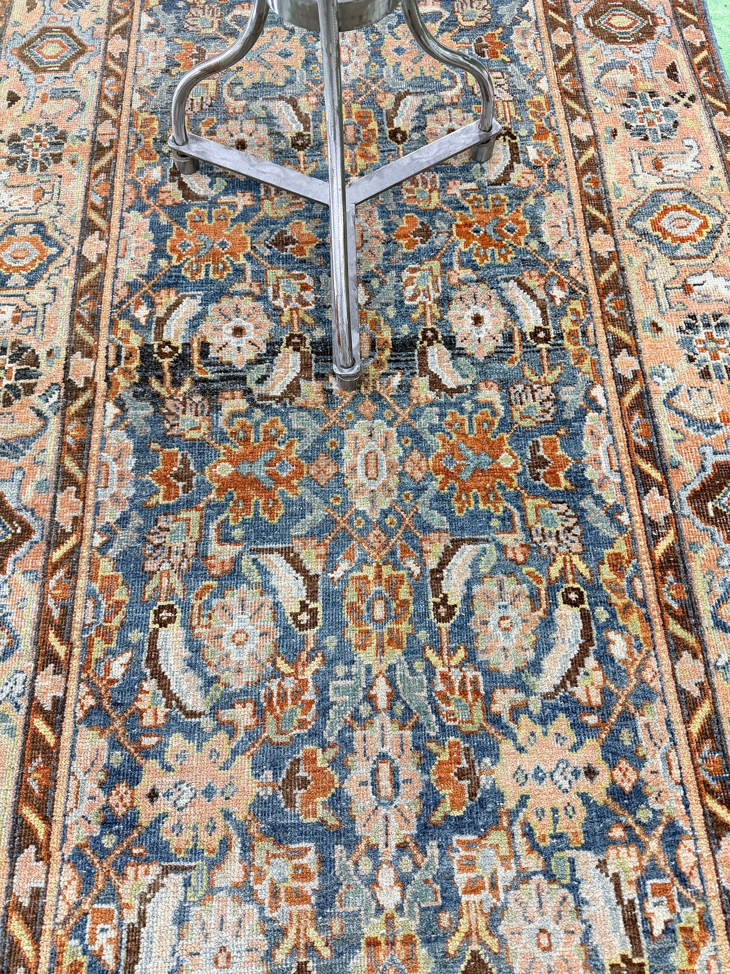 Antique Persian Bidjar Herati Runner