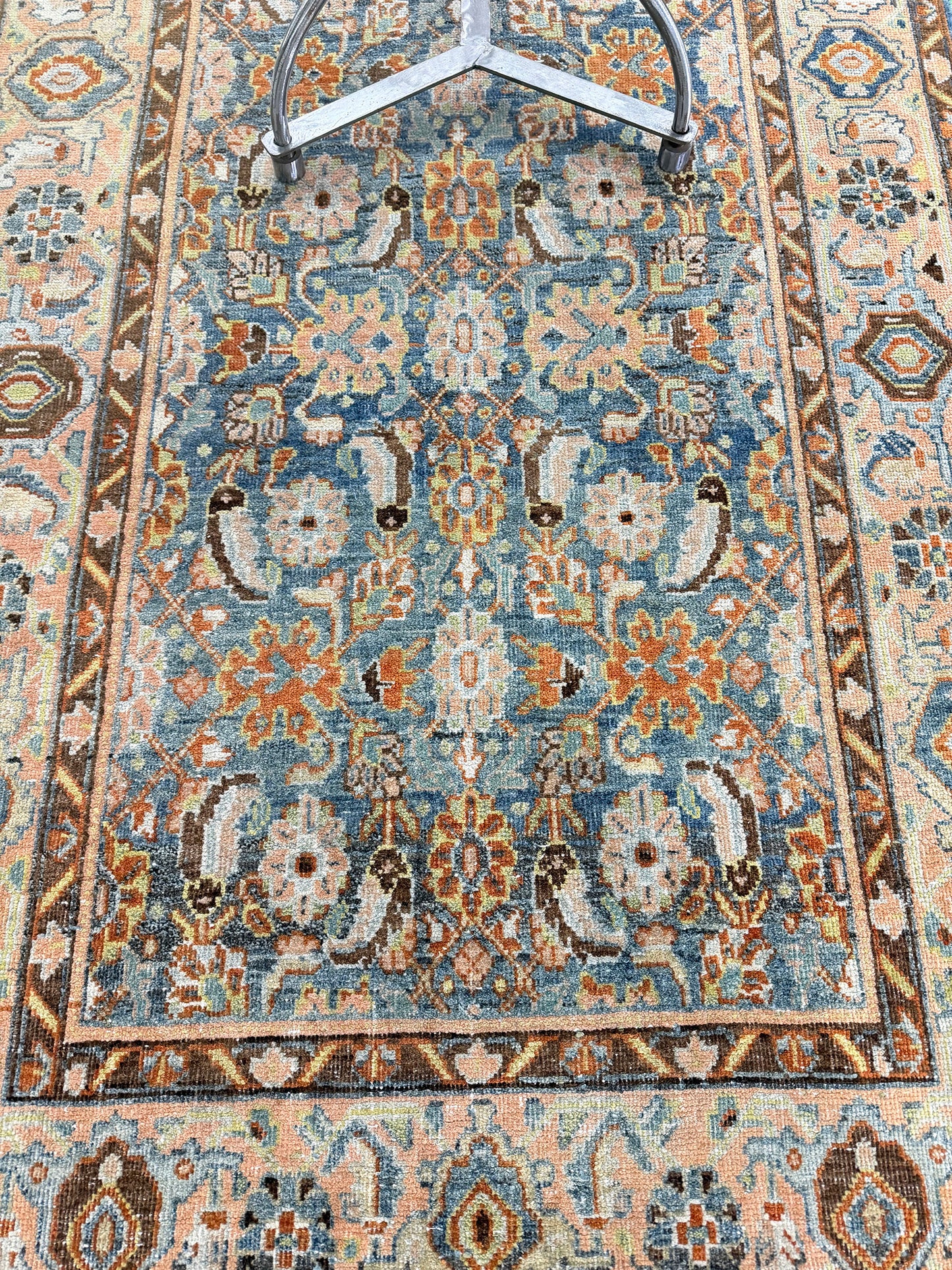 Antique Persian Bidjar Herati Runner