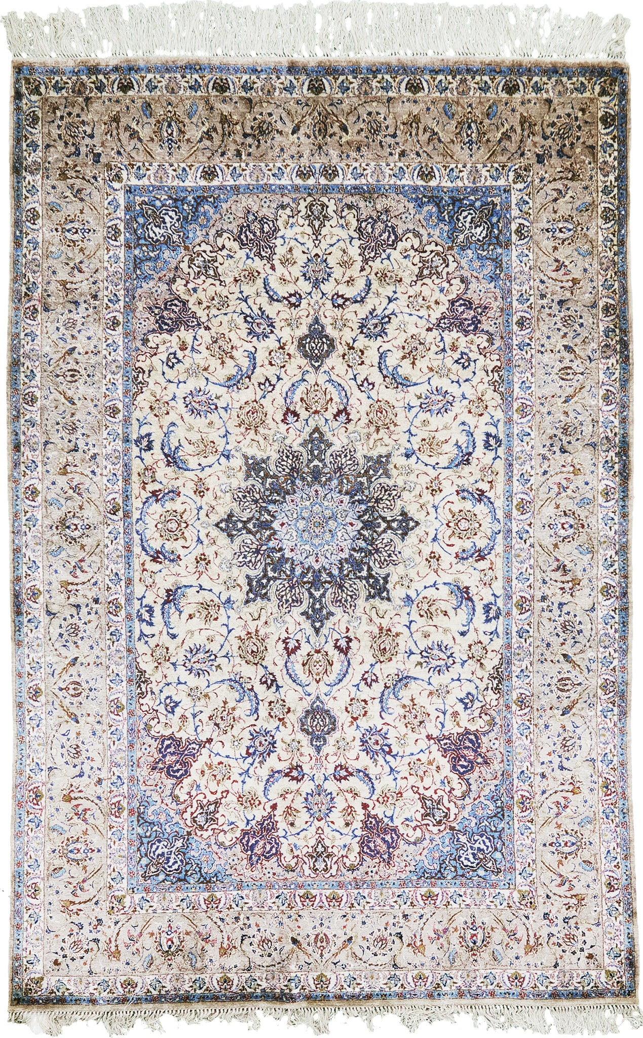 Ex-Fine Vintage Persian Silk Isfahan