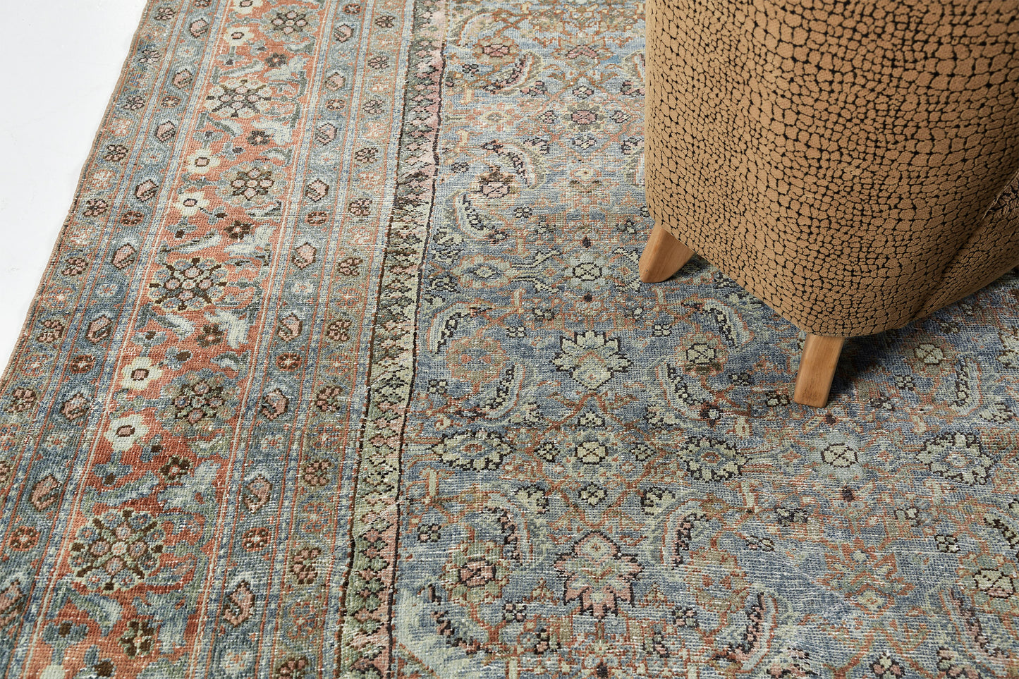 Antique Persian Mahal - styled in room setting [#11]