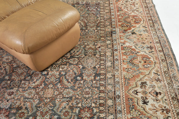 Antique Persian Mahal - full length showing color variation [#12]