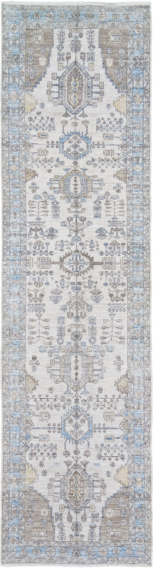Bidjar Revival, Muted Revival - artisan revival weave - one-of-a-kind handmade area rug [#1]