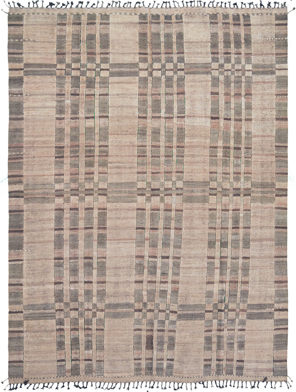 Tacabba, Haute Bohemian, Flat Weaves, Earth Neutrals - one-of-a-kind handmade area rug [#2]