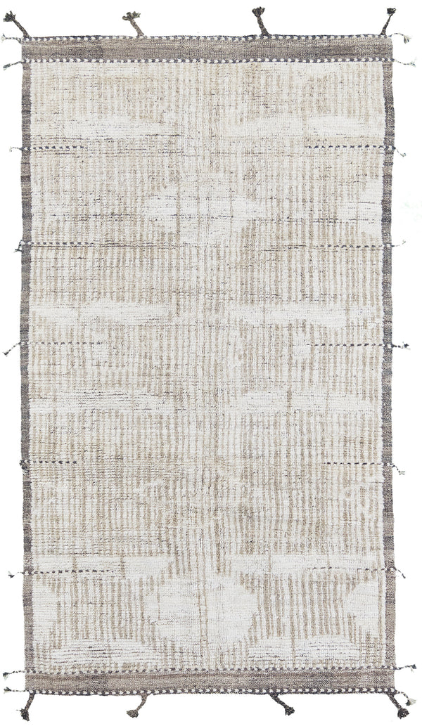 Carcal, Haute Bohemian, Ivory Wheat - one-of-a-kind handmade area rug