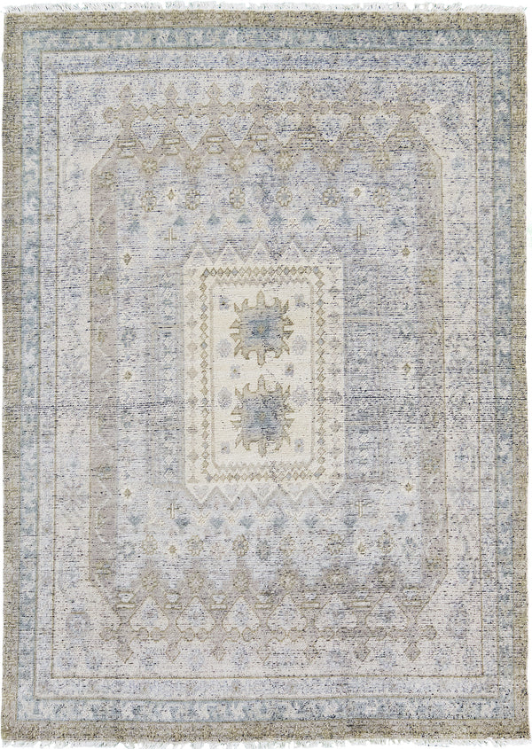 Karadel, Domicile Collection, Silver Olive - one-of-a-kind handmade area rug