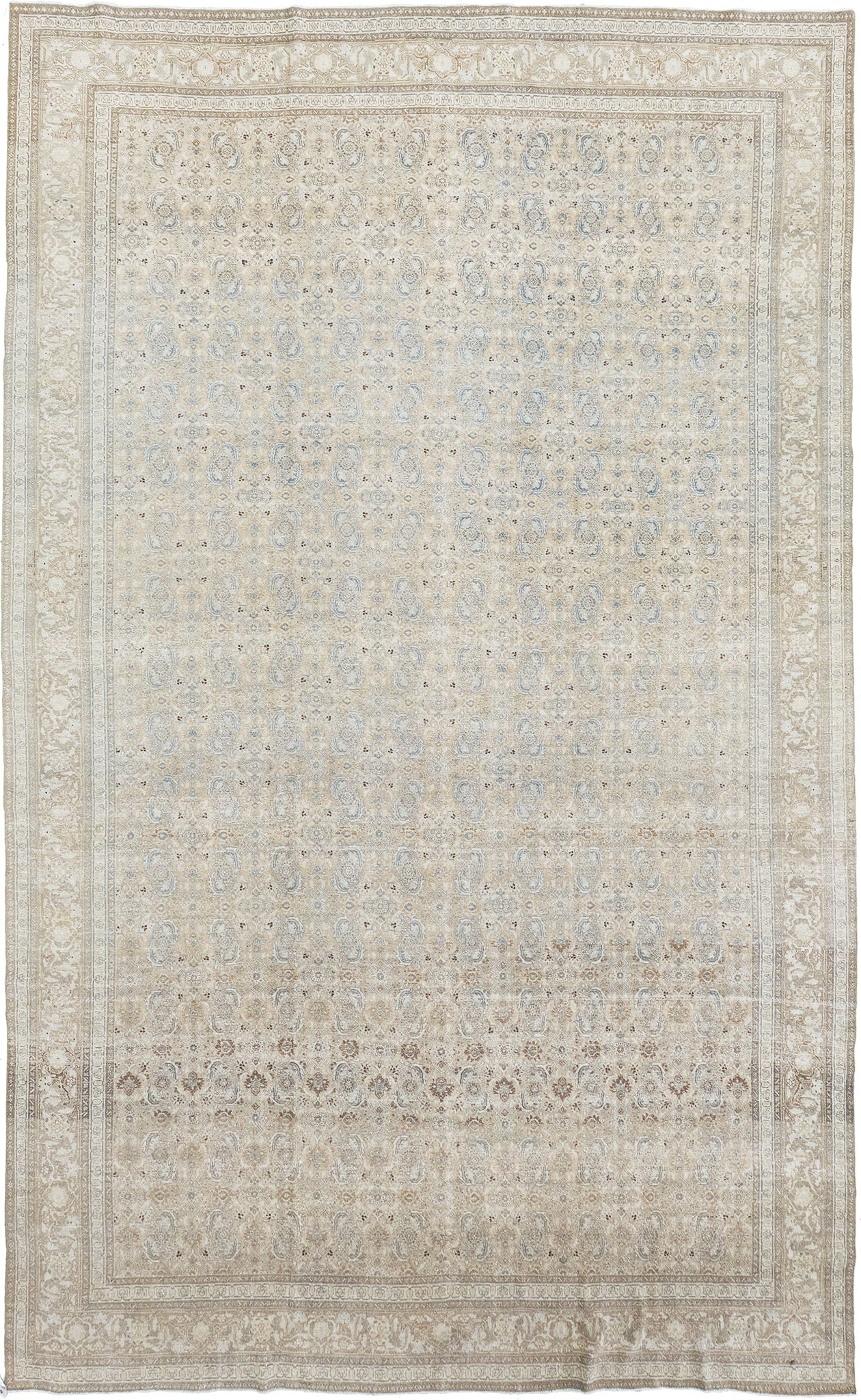 Antique Persian Tabriz - one-of-a-kind handmade area rug [#31]