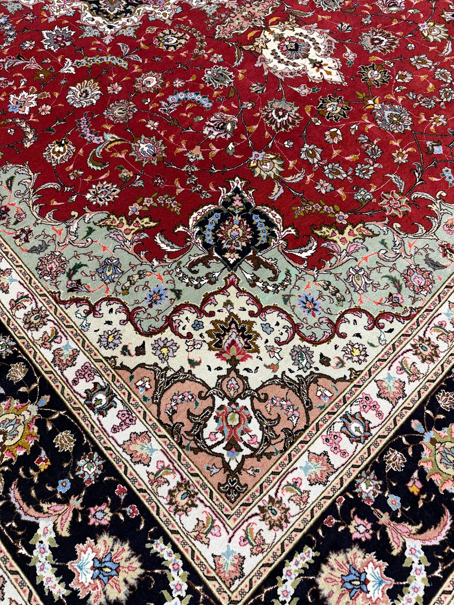 Vintage Fine Persian Tabriz