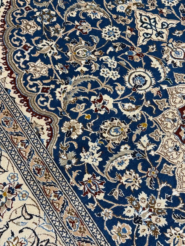 Vintage Persian Naien - detailed border and fringe [#2]