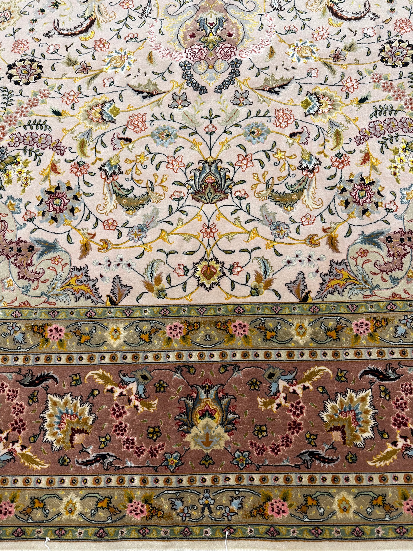 Vintage Ex-Fine Persian Tabriz