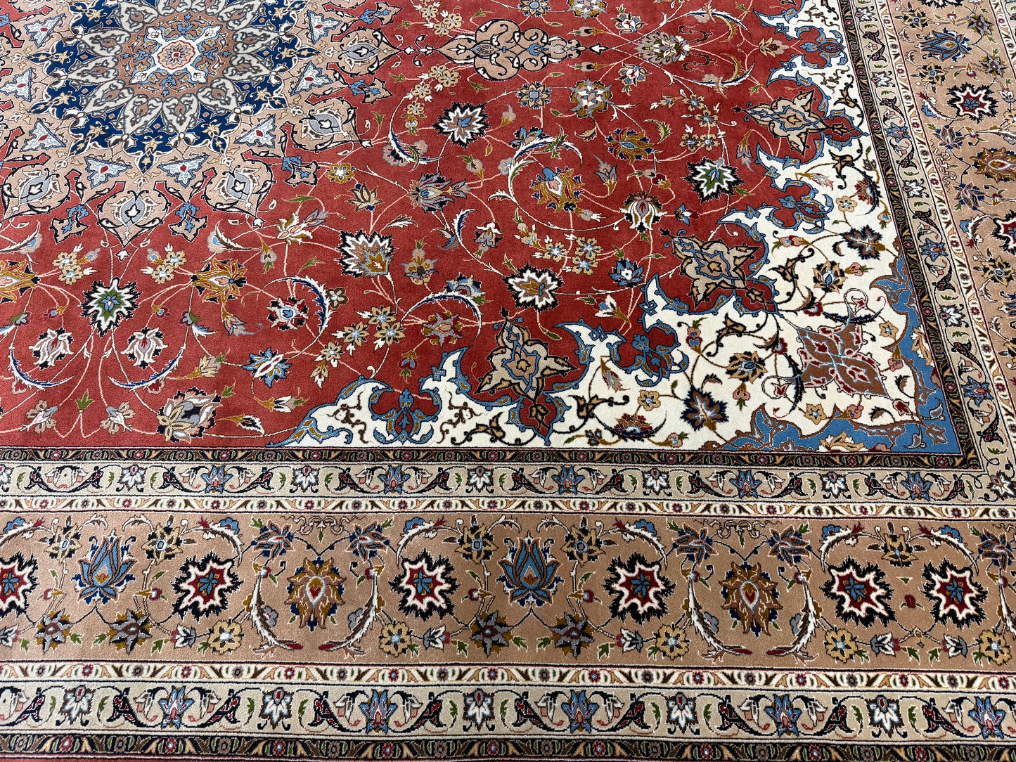 Vintage Fine Persian Tabriz