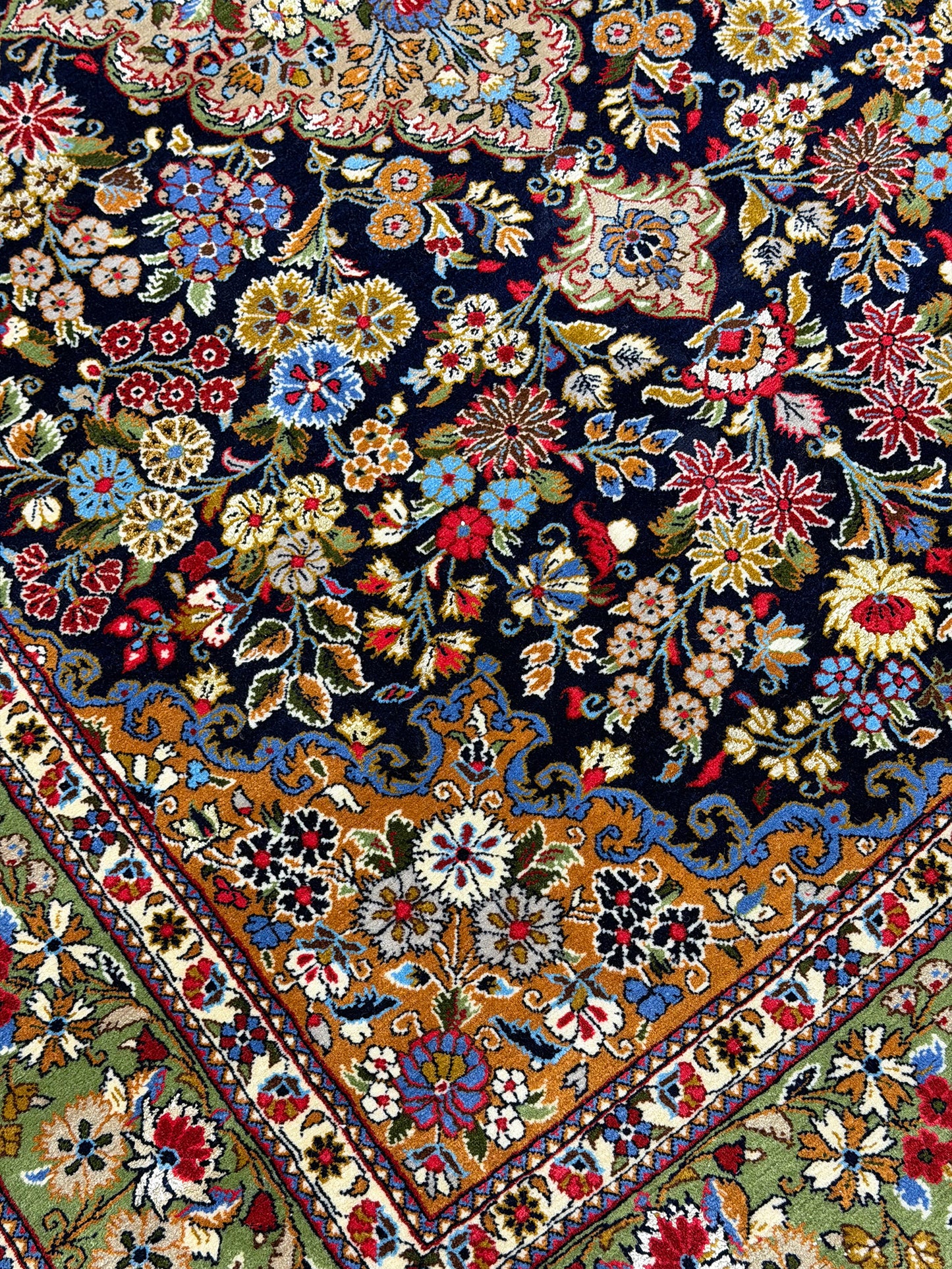 Vintage Fine Persian Qum