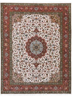 Vintage Fine Persian Tabriz