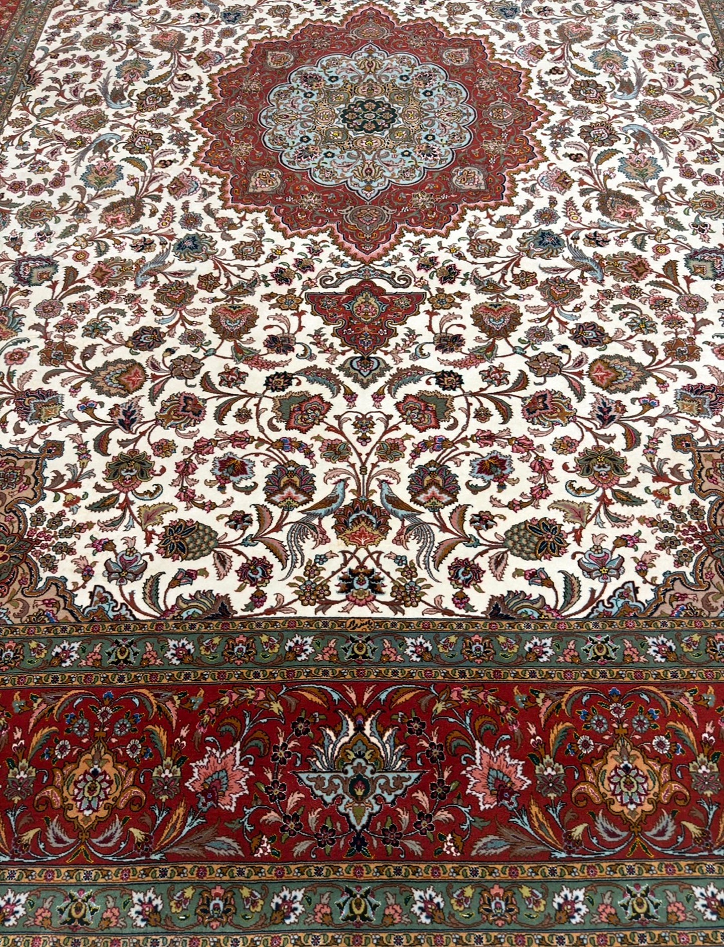 Vintage Fine Persian Tabriz