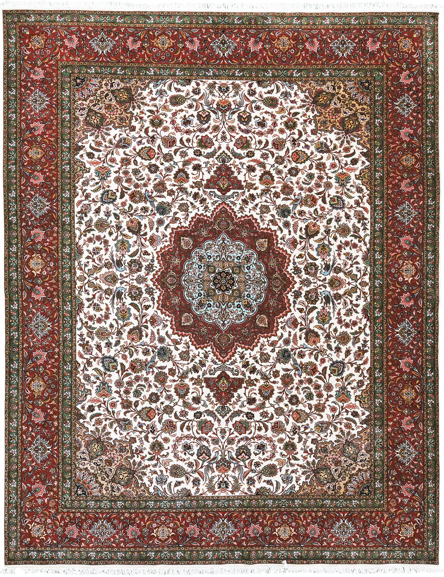 Vintage Fine Persian Tabriz